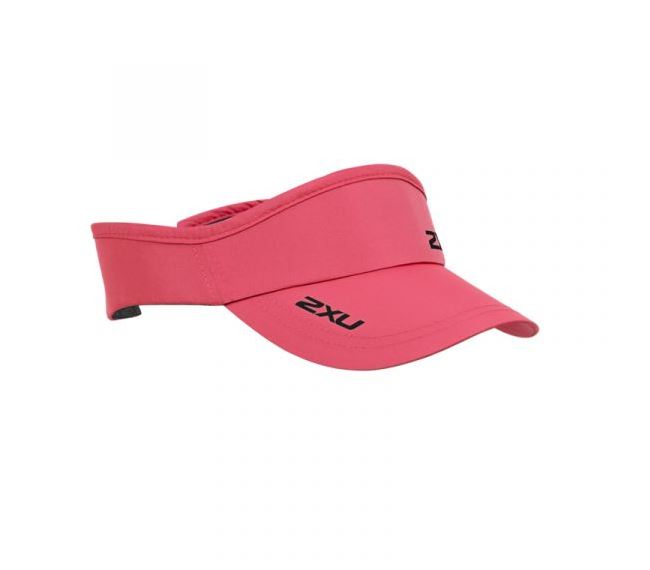 2XU Unisex Run Visor Pink Lightning/Black