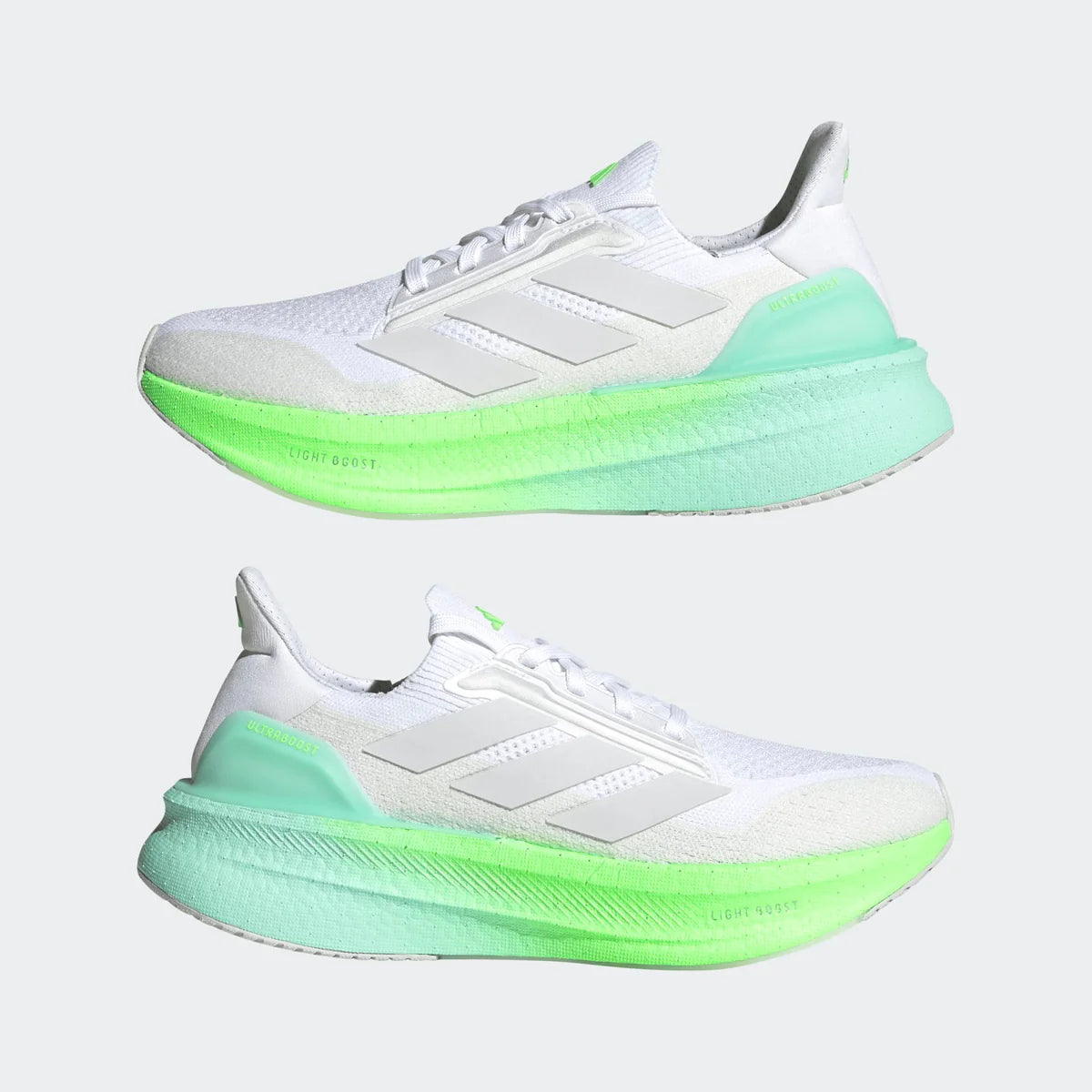 Adidas ULTRABOOST 5X, Laufschuh, Damen, Cloud White/Dash Grey/Lime Burst