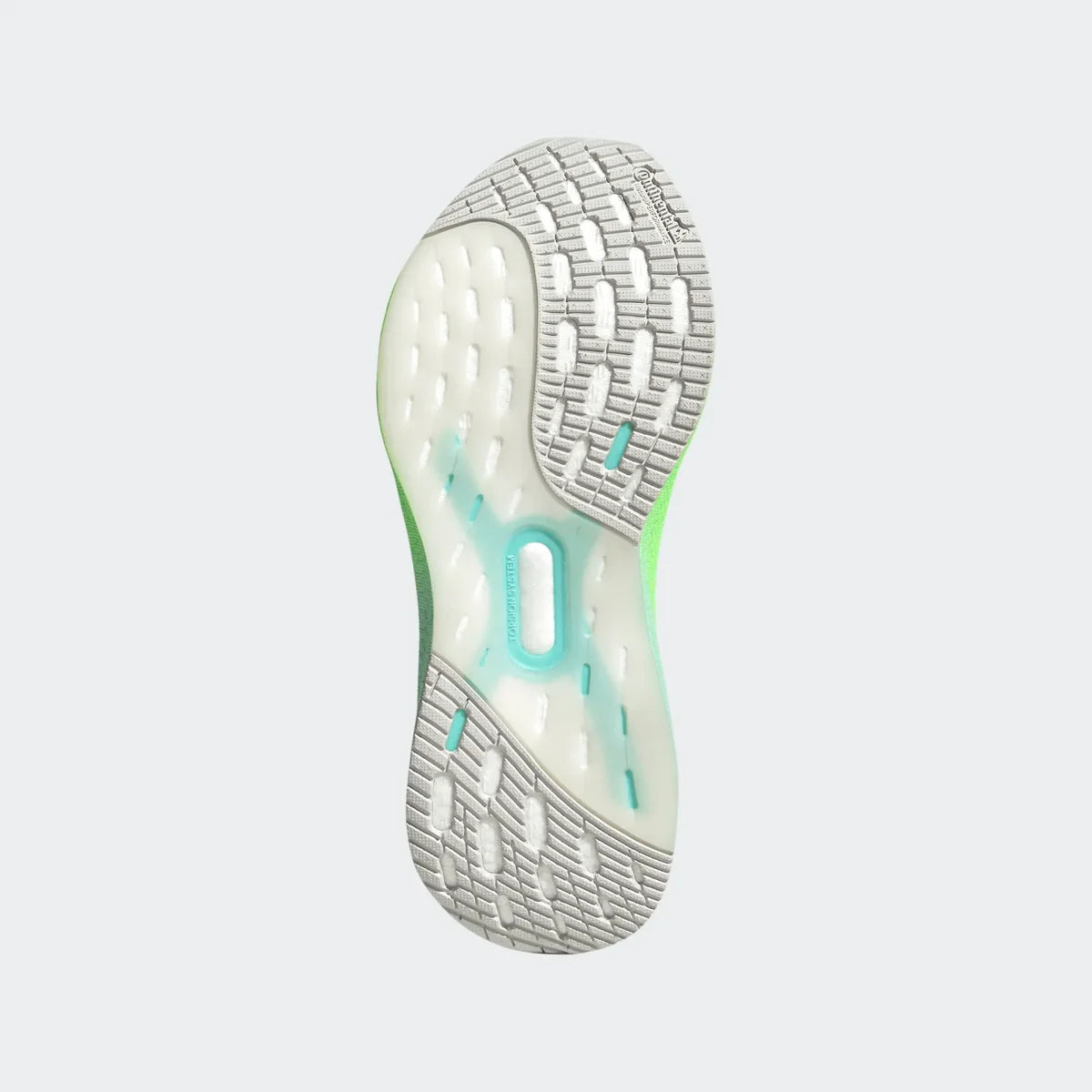 Adidas ULTRABOOST 5X, Laufschuh, Damen, Cloud White/Dash Grey/Lime Burst