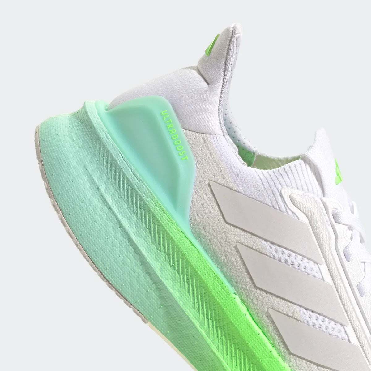 Adidas ULTRABOOST 5X, Laufschuh, Damen, Cloud White/Dash Grey/Lime Burst