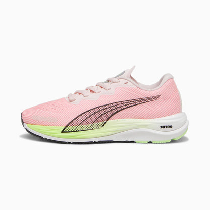 Puma Velocity Nitro 2, Damen, Frosty Pink-Speed Green