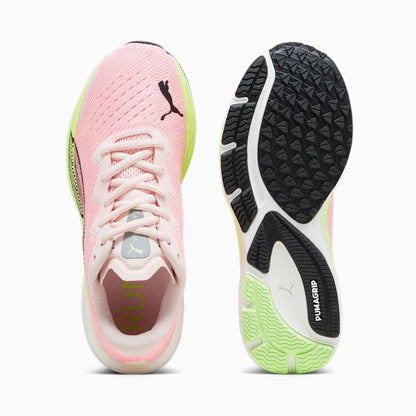 Puma Velocity Nitro 2, Damen, Frosty Pink-Speed Green