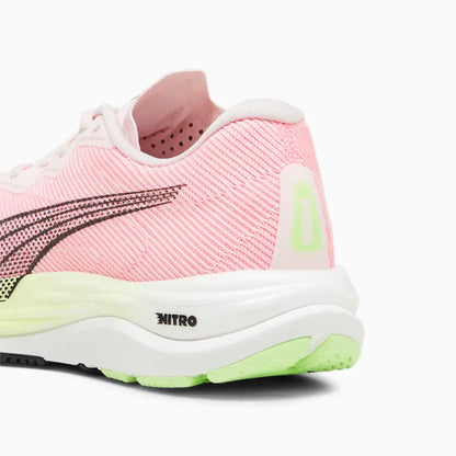 Puma Velocity Nitro 2, Damen, Frosty Pink-Speed Green