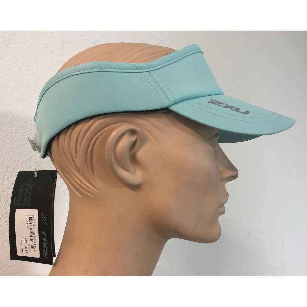 2XU Run Visor, Unisex, hellgrün