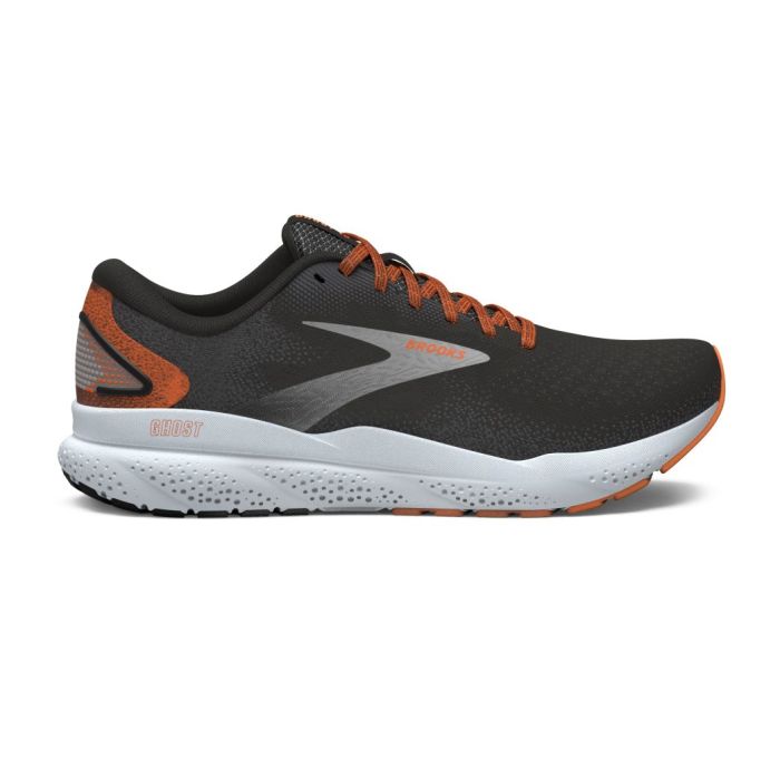 Brooks Ghost 16, Laufschuh, Damen, Black/Orange/White