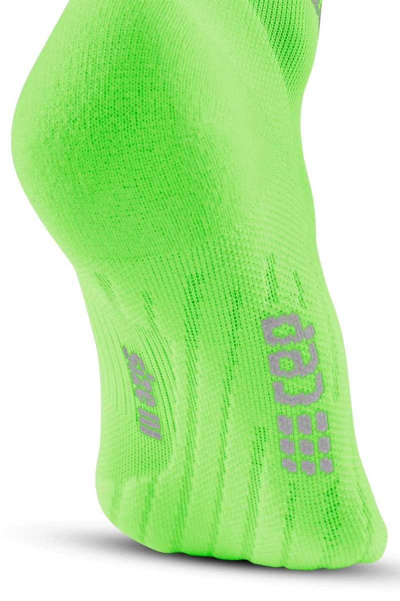 CEP The Run Compression Socks - Low Cut, Herren, grün