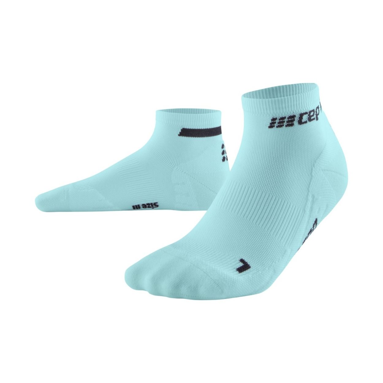 CEP The Run Compression Socks - Low Cut, Damen, hellblau