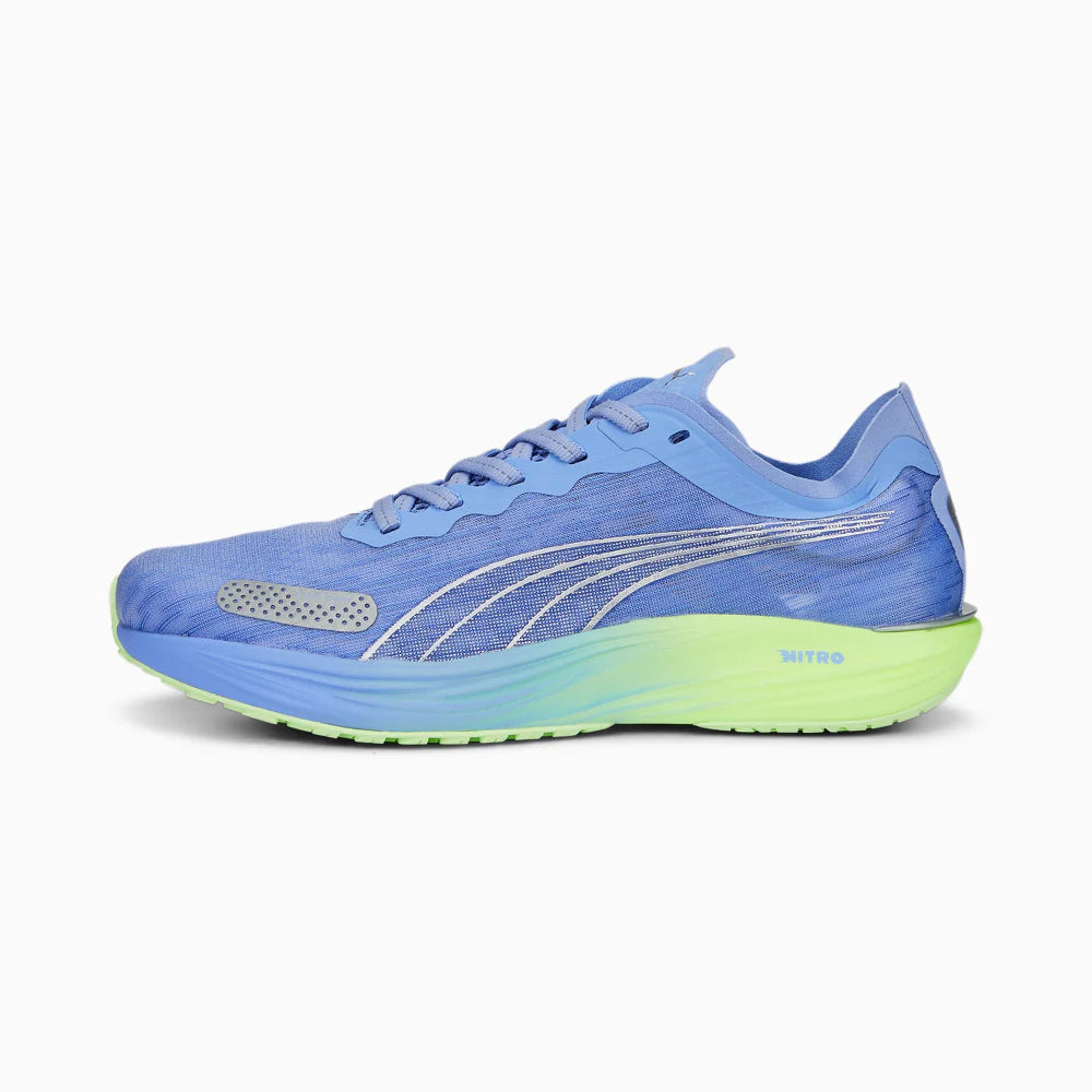 Puma Liberate Nitro 2, Damen, Elektro Purple - Silver - Lime