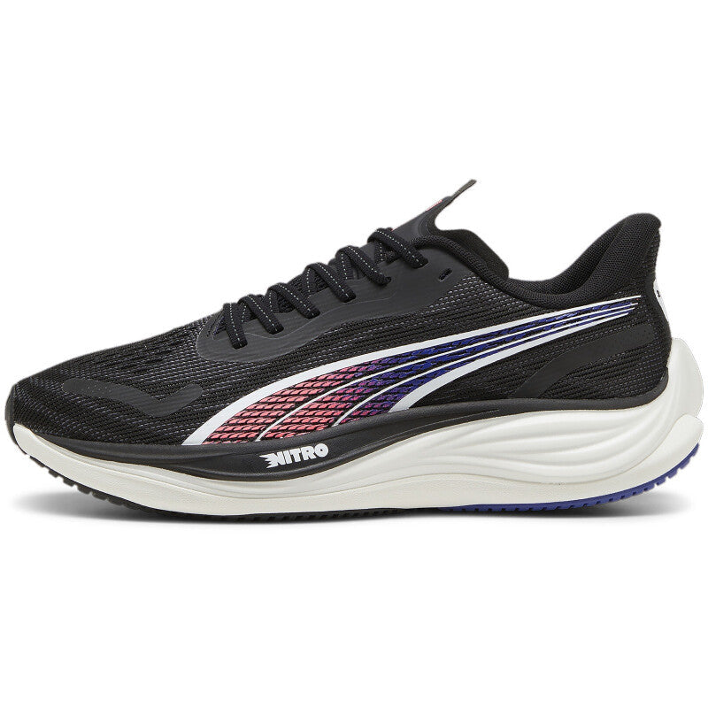 Puma Velocity NITRO™ 3 Herren, Puma Black/Sunset Glow/Lapis Lazuli