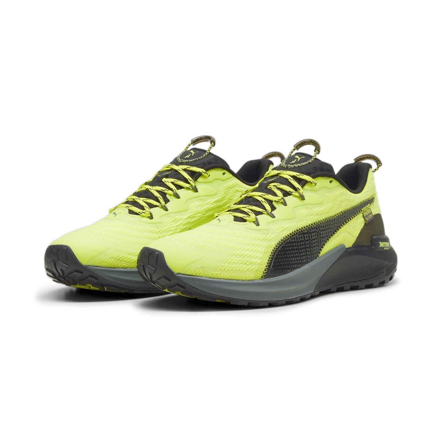 Puma Fast-Trac Nitro 2, Herren, Lime Pow-Electric Lime Cool Dark Gray