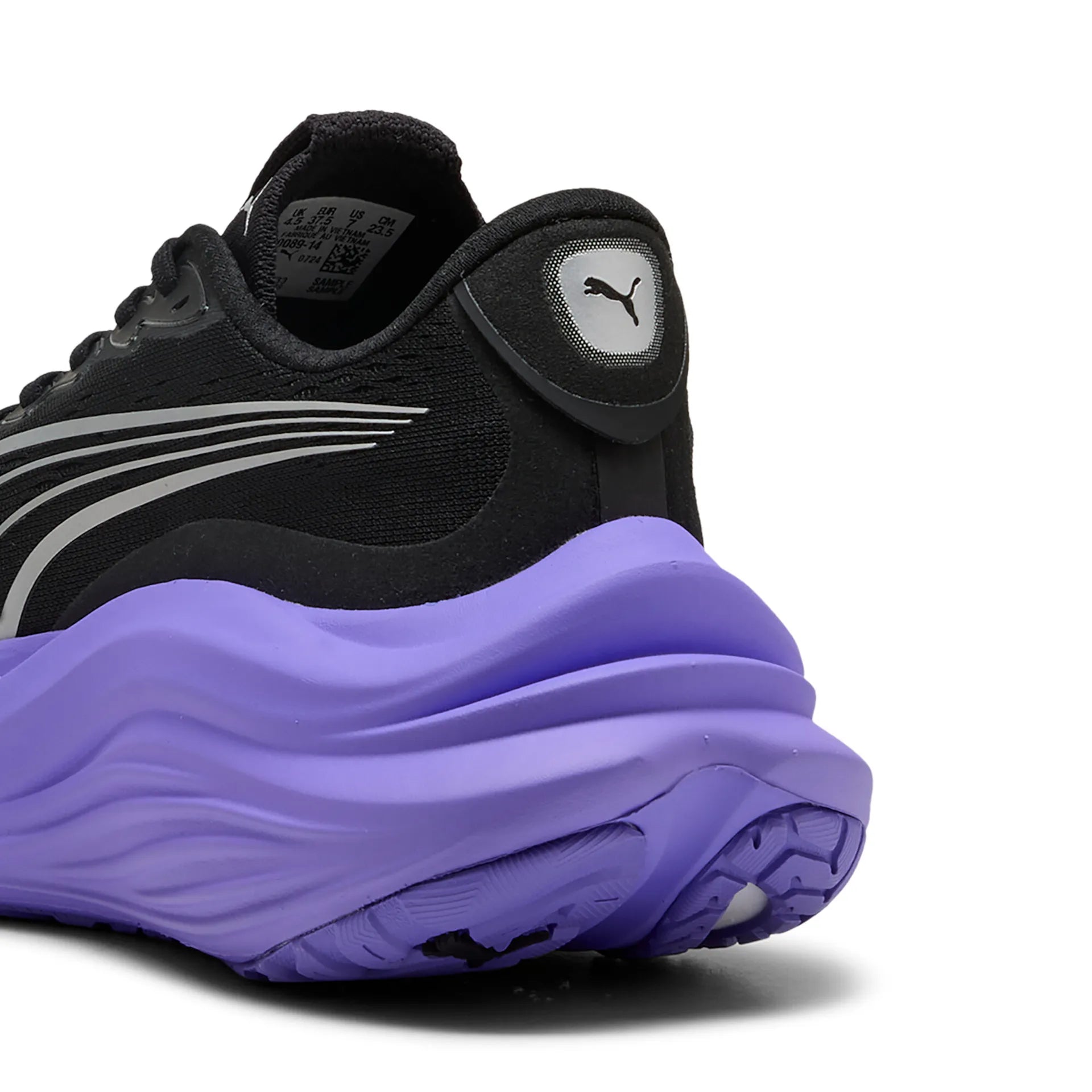 Detailansicht Ferse linker Schuh