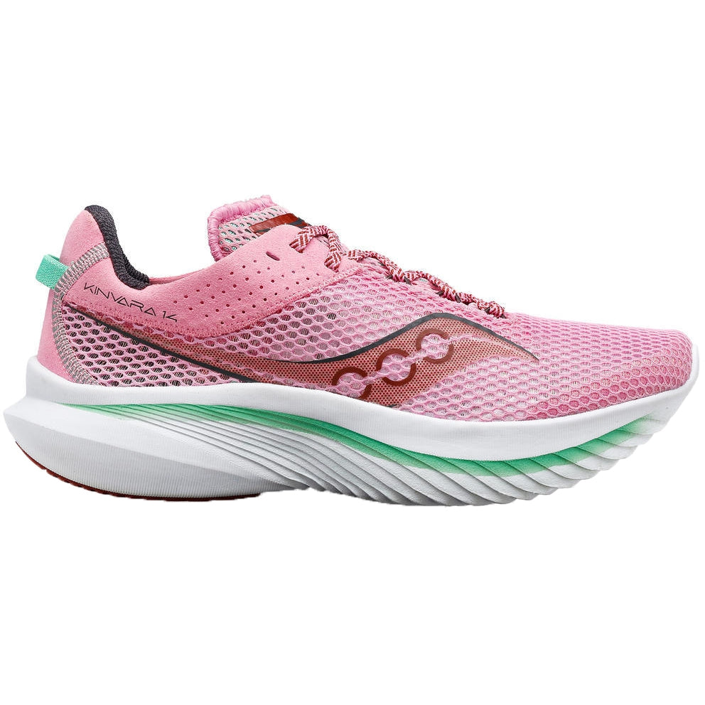 Saucony Kinvara 14, Laufschuh, Damen, Peony/Sprig