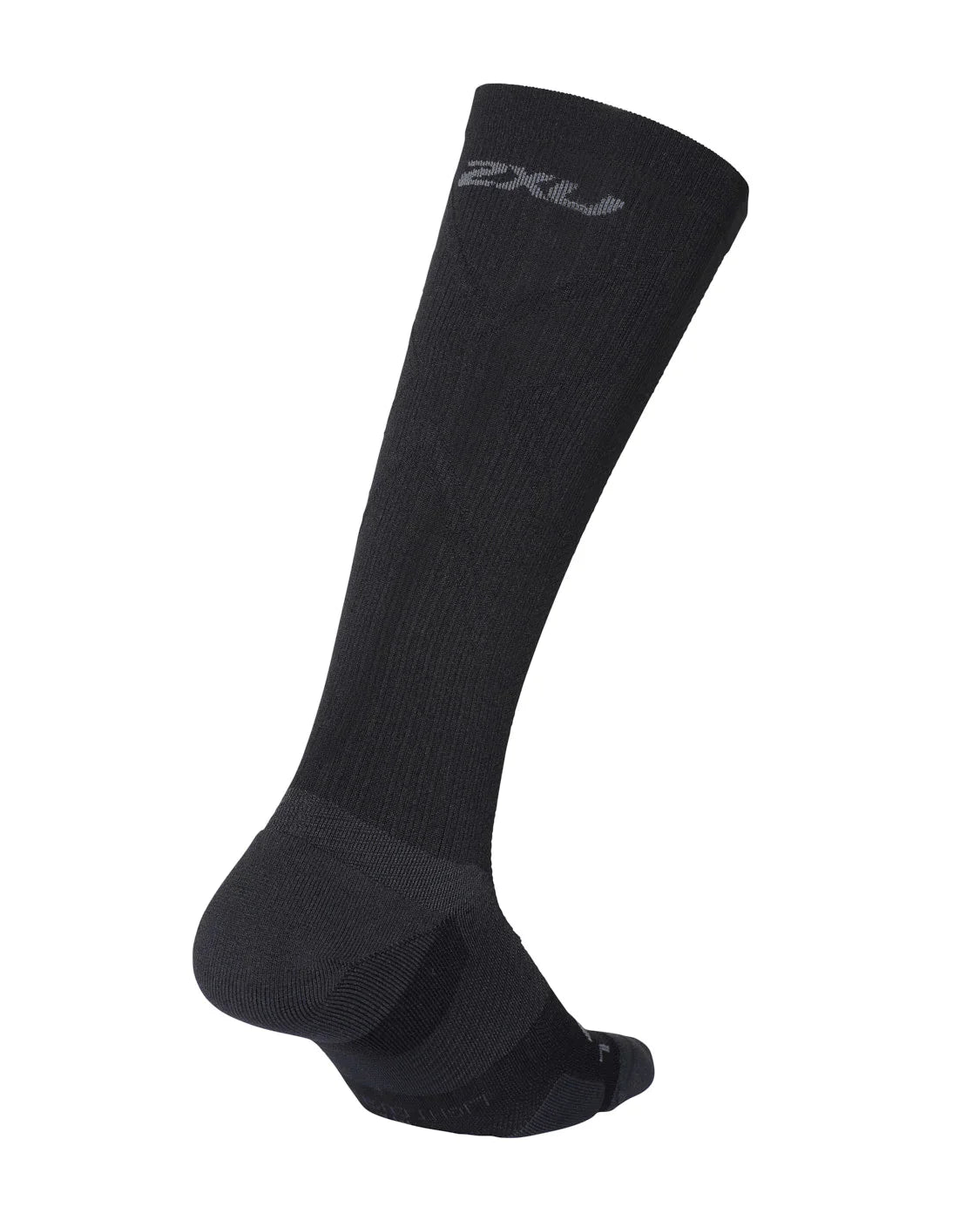 2XU VECTR L.Cush Full Length Socks, Black/Titan